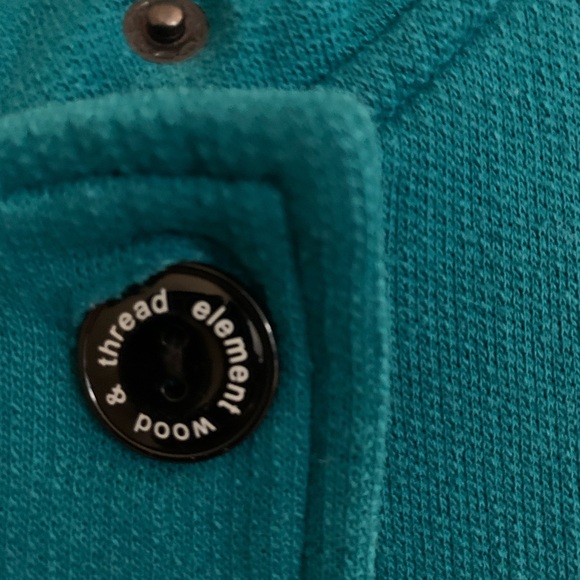 Teal Double-Breasted Jacket - Picture 5 of 8